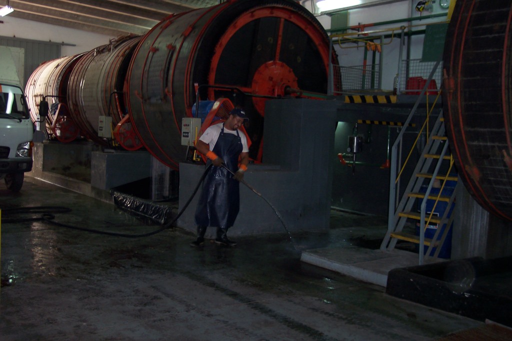 Curtido al cromo alfombras de cuero