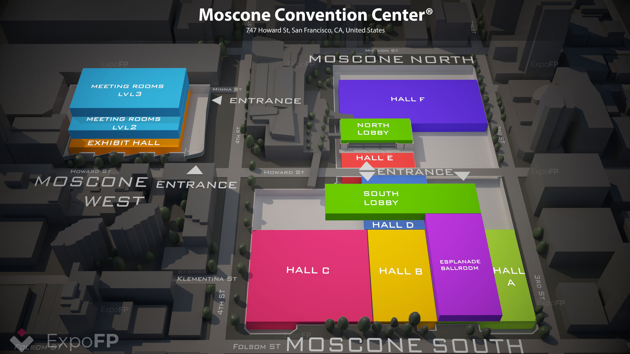 Moscone Center Events 2023 Moscone Convention Center Floor Plan
