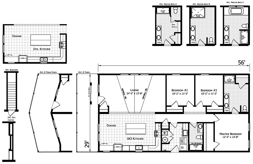 New Factory Direct Mobile Homes for Sale from 68,900!