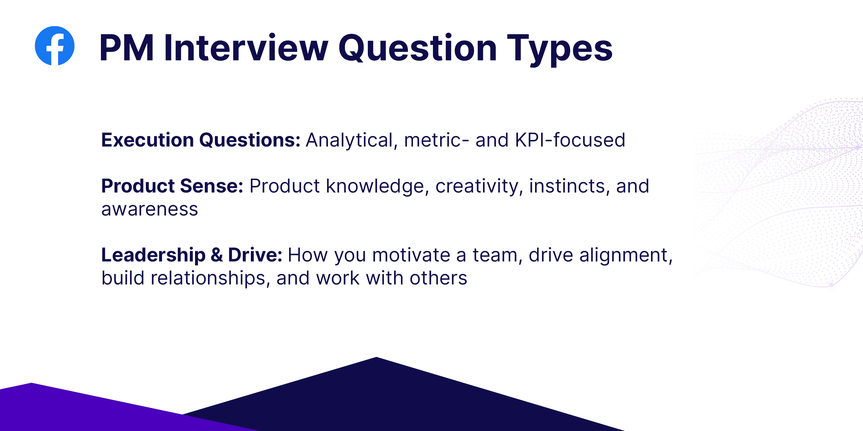 Facebook (Meta) Product Manager (PM) Interview Guide Sample Questions