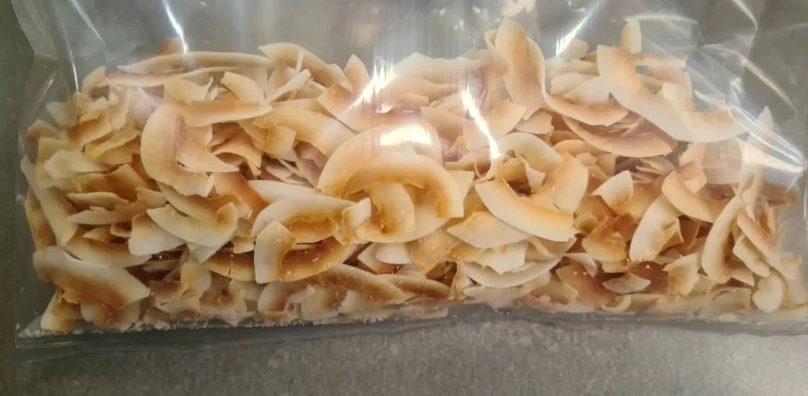 Organic Desiccated Coconut (DC) Toasted Chips Bulk Wholesale Ceylon