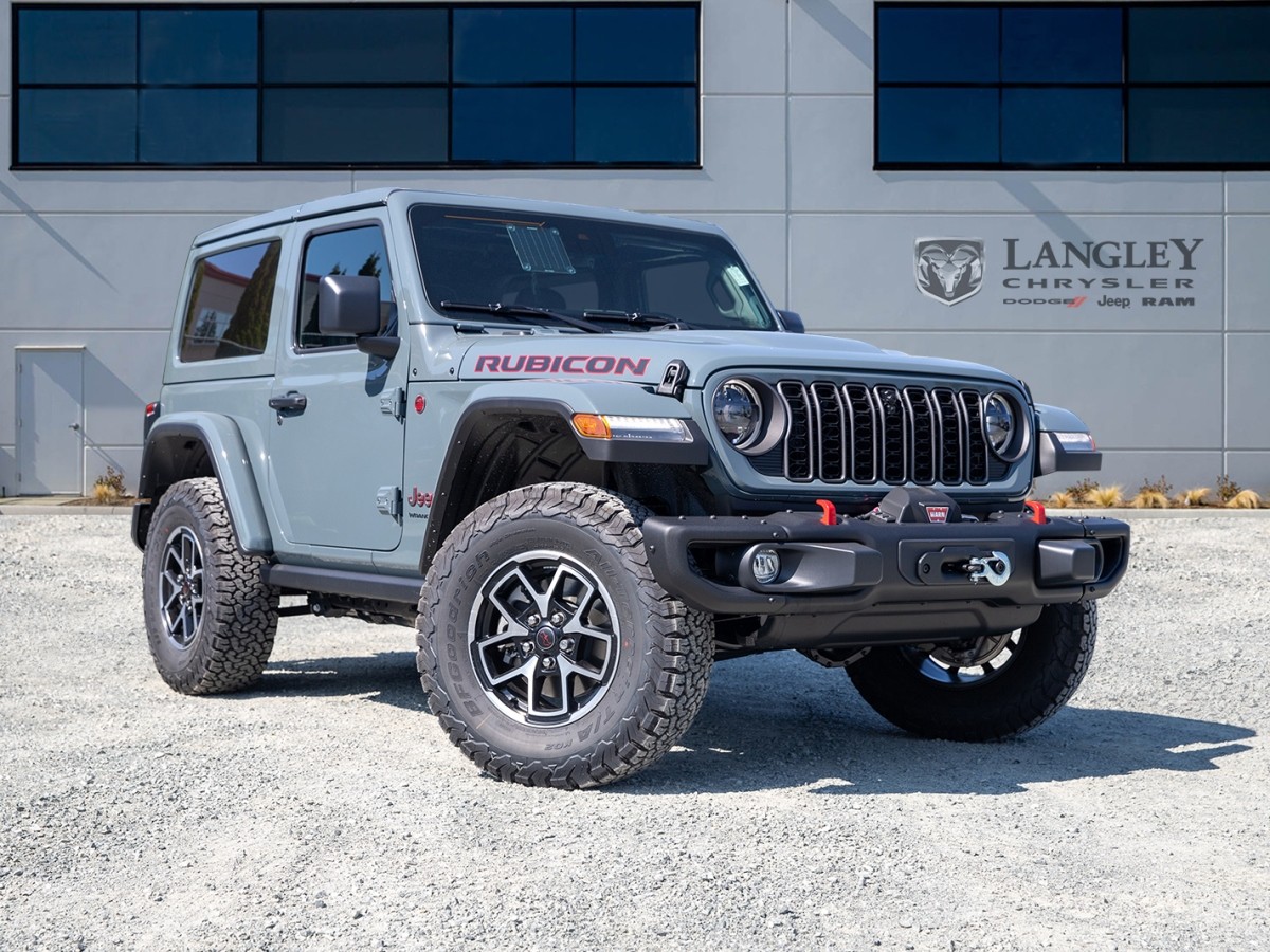 Used 2024 Jeep Wrangler Rubicon 2Door 4WD for Sale in Kamloops, BC