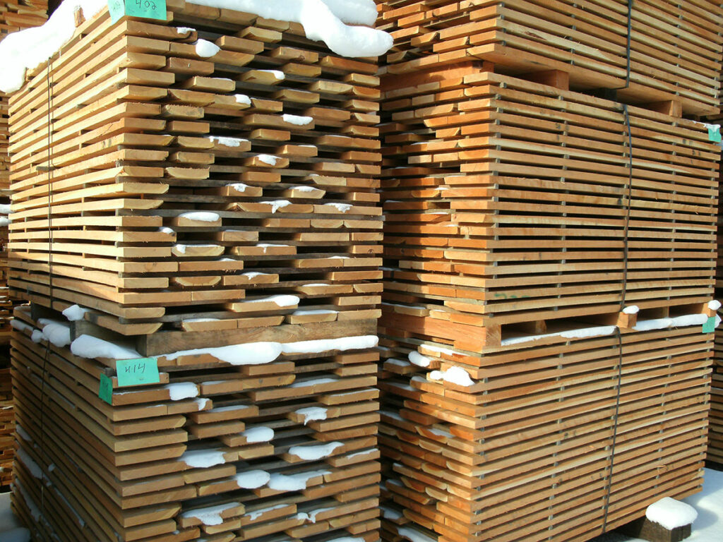 American Black Cherry Firth Hardwood Export Logs