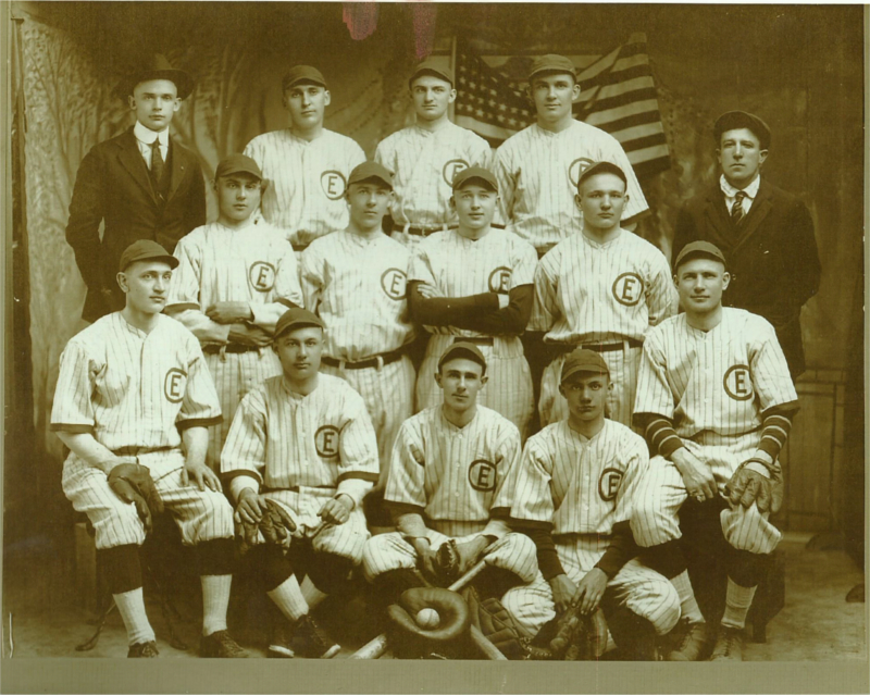 Export Baseball Team Post WWI to Export Pennsylvania