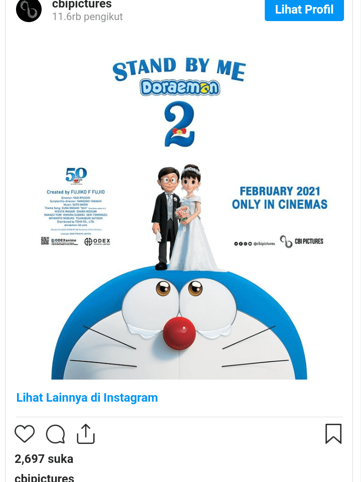Film Stand by Me Doraemon Tayang Februari 2021 EXPOSE7