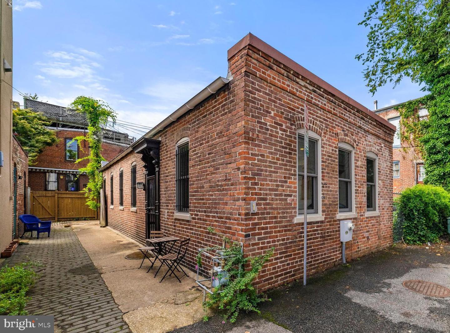 Exposed Brick DC Classic Capitol Hill Carriage House 649,000