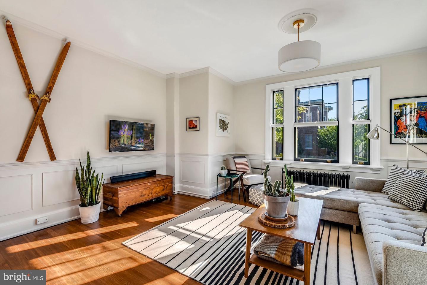 Exposed Brick DC Capitol Hill Two Bedroom in Boutique CoOp 574,900