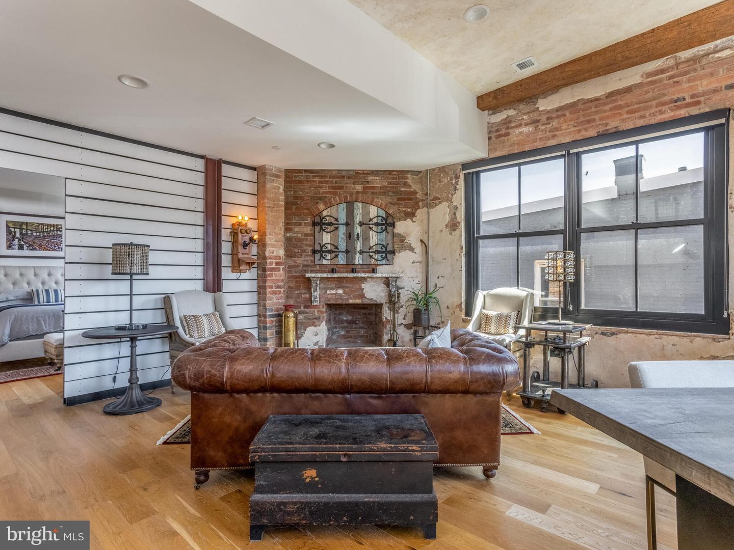 Exposed Brick DC Historic Two Bedroom in Truxton Circle 999,000