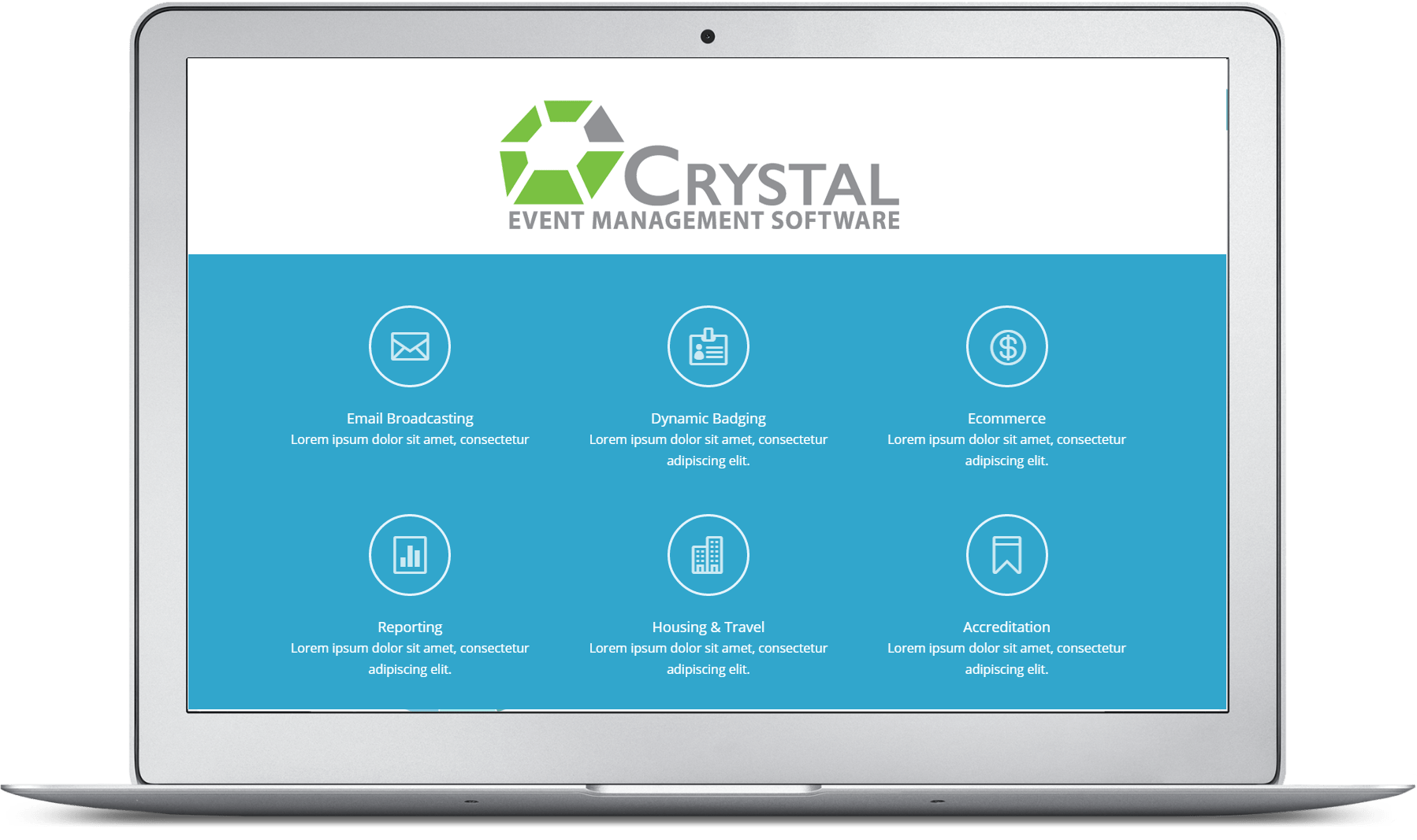 Exposoft solutions Crystal events software
