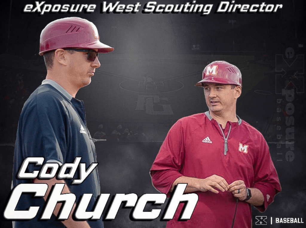 Cody Church named eXposure West Scouting Director eXposure Baseball(012)