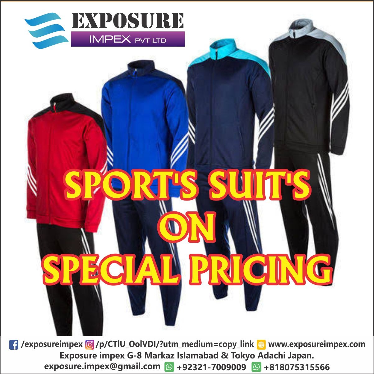 Sport's Suits EXPOSURE IMPEX