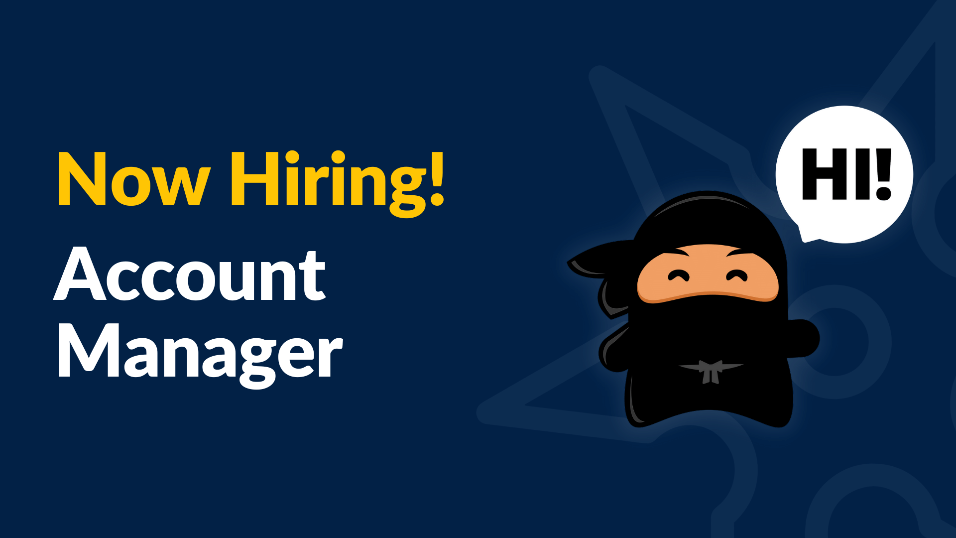 Now Hiring! Account Manager (100 Remote)