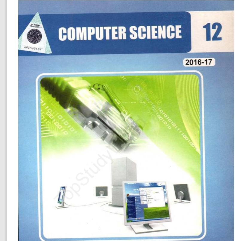Punjab Textbook Board 12th Class Computer Science Book [Download PDF