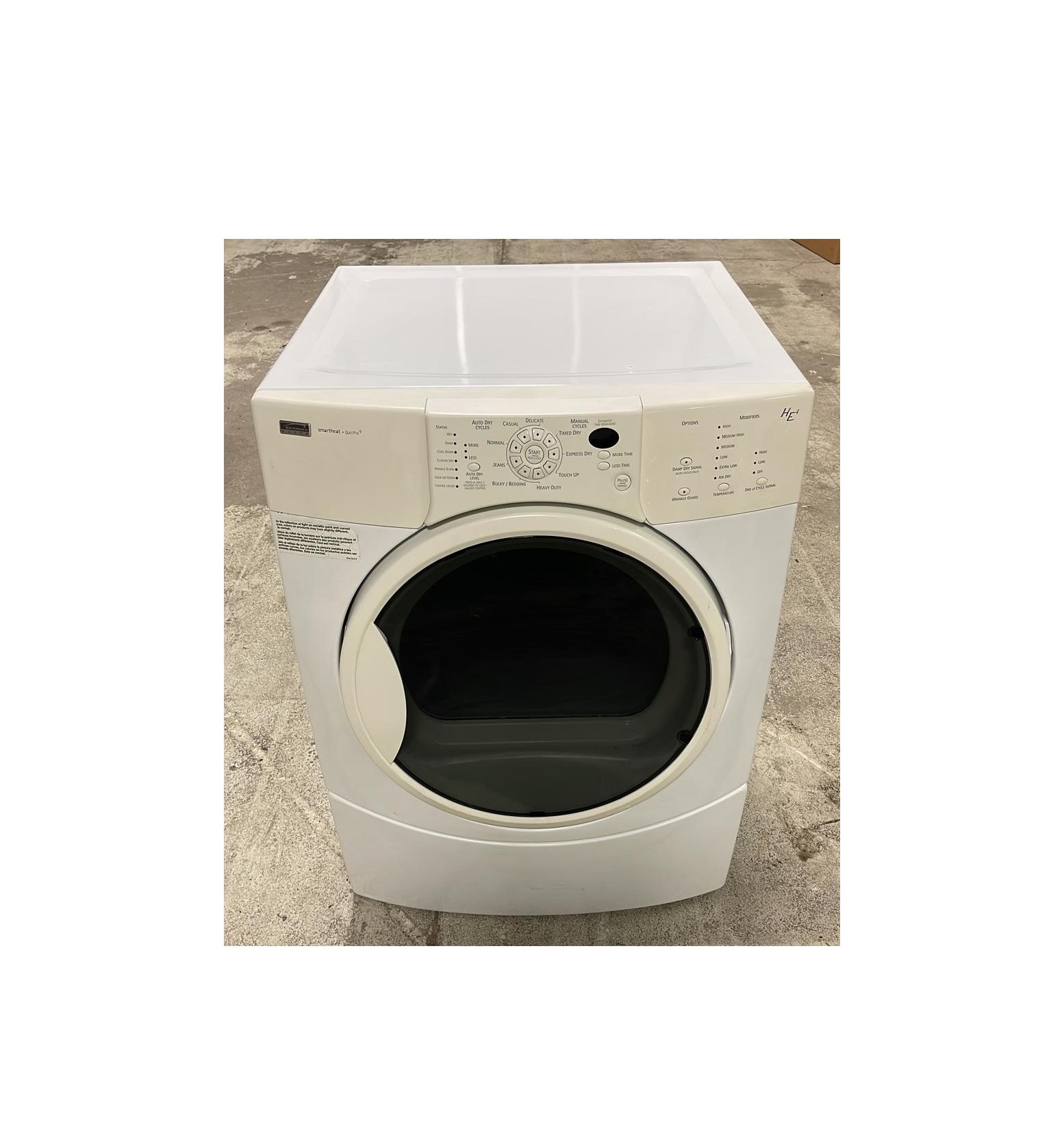 Used Kenmore dryer 110.C85801501 for Sale ️ Express Appliances