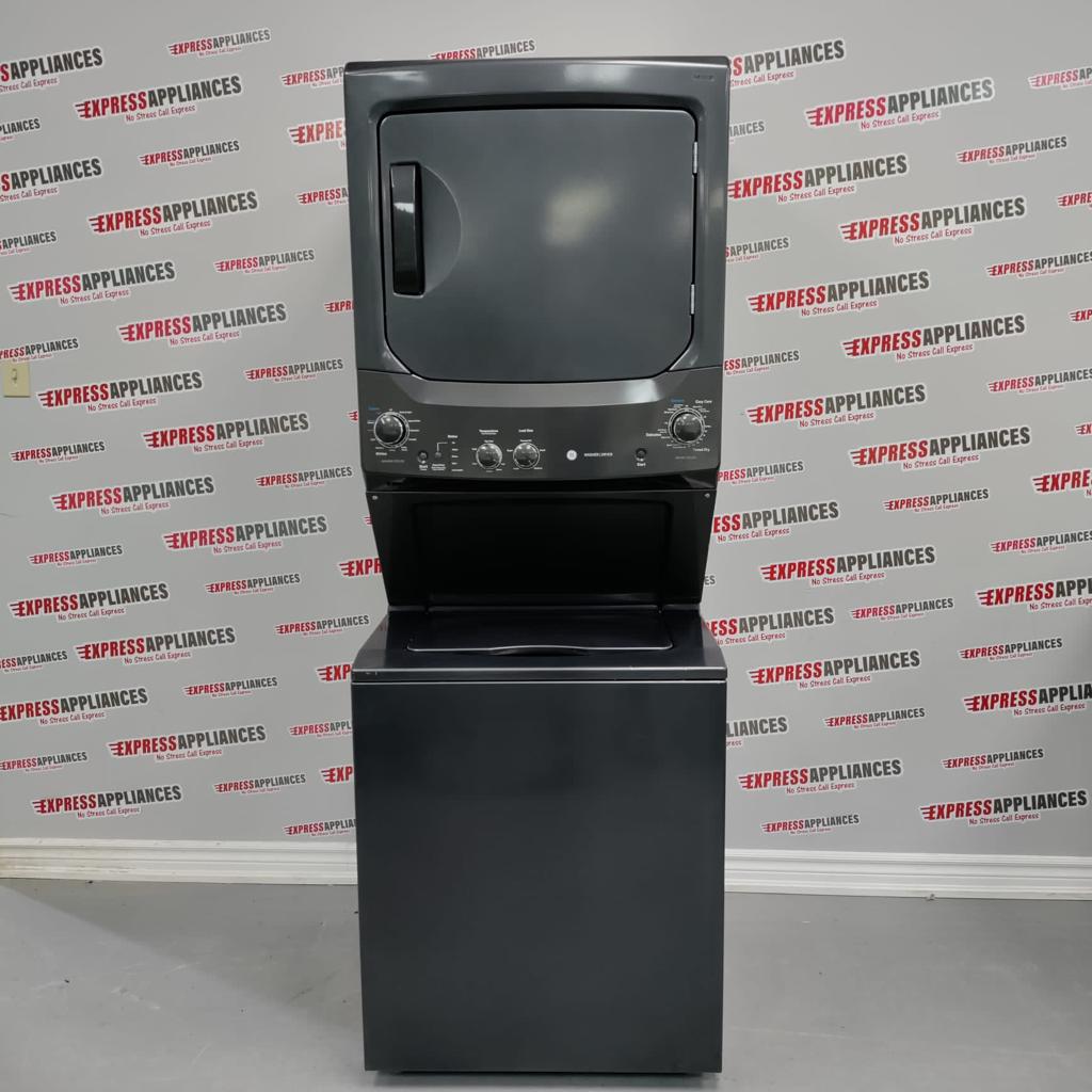 Used GE stackable Washer And Dryer GUD37ESMMDG For Sale ️ Express