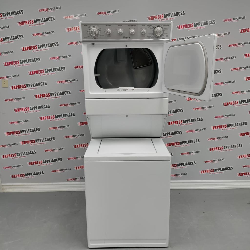 Used Whirlpool stackable Washer And Dryer YWET4027EW0 For Sale ️ Express Appliances