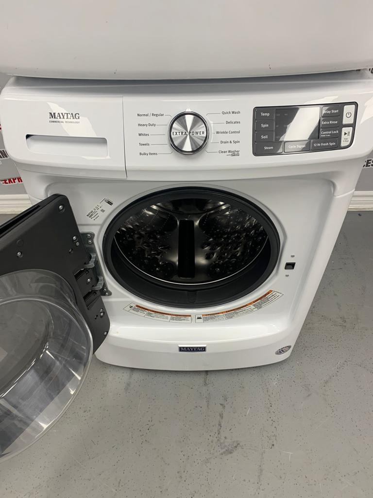Used Maytag Washer And Dryer Set For Sale YMED5630HW1 and MHW5630HW0 ️