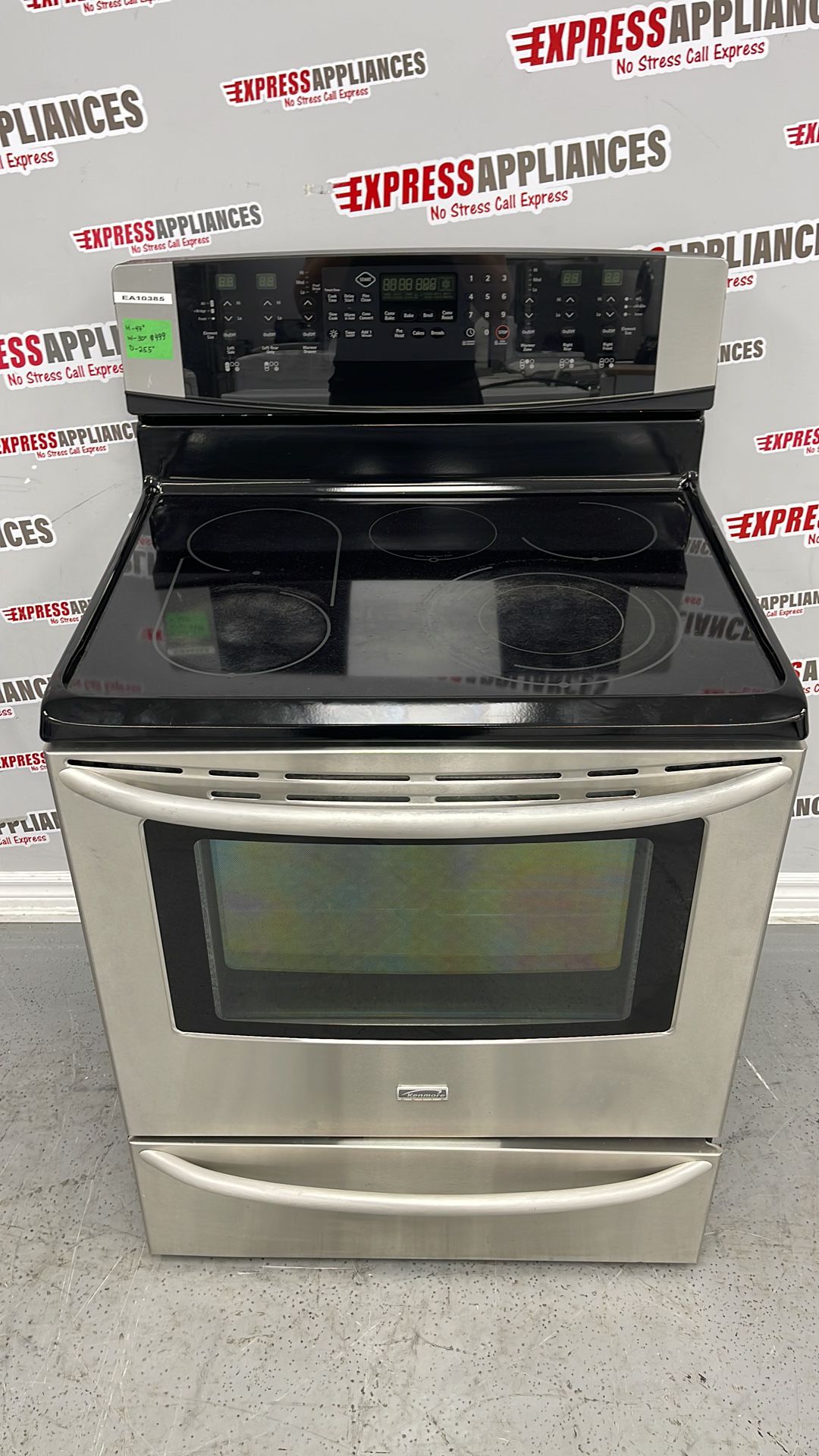 Used Kenmore Electric Stove 970698331 For Sale ️ Express Appliances