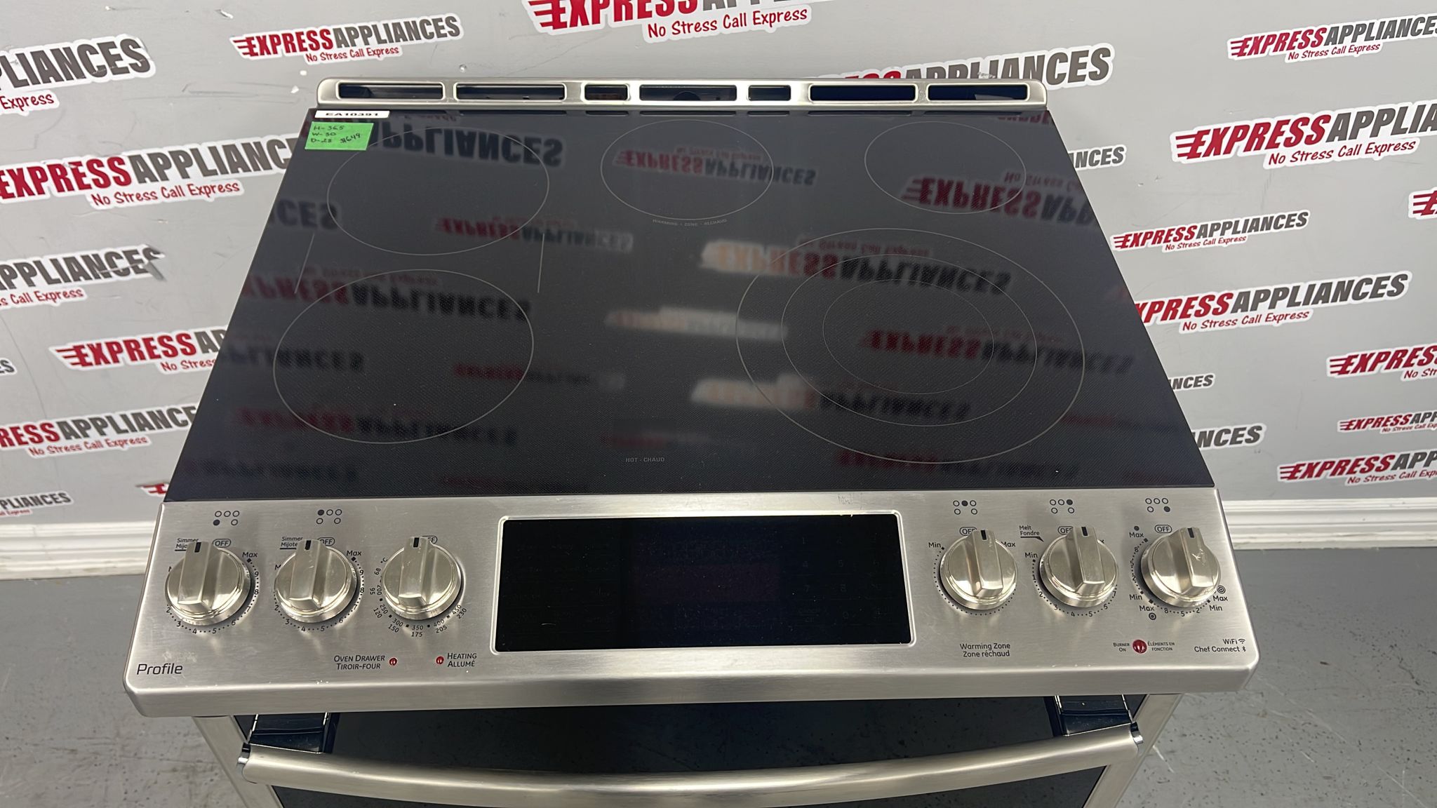 Used GE Electric Stove PCS940SM2SS For Sale ️ Express Appliances