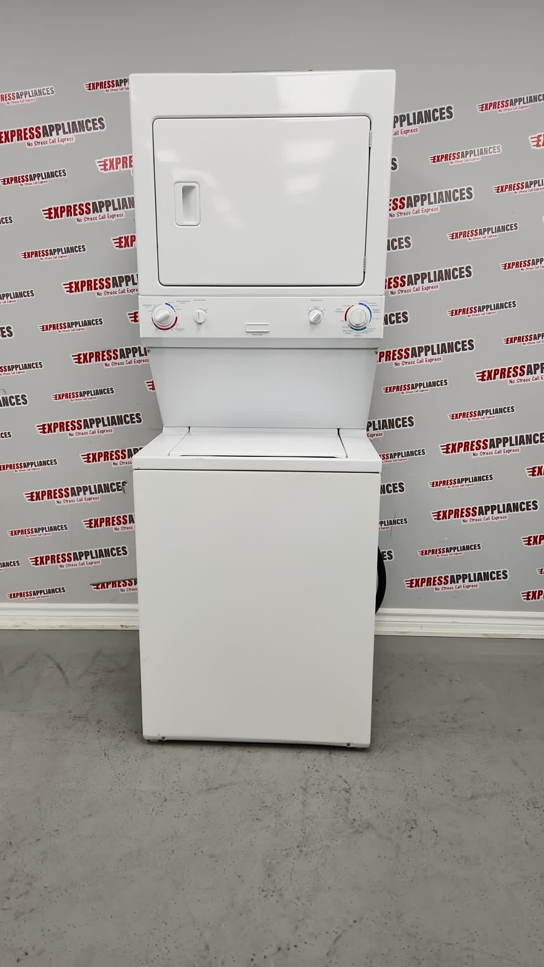 Used Frigidaire Stackable Washer And Dryer MEX731CFS2 For Sale ️