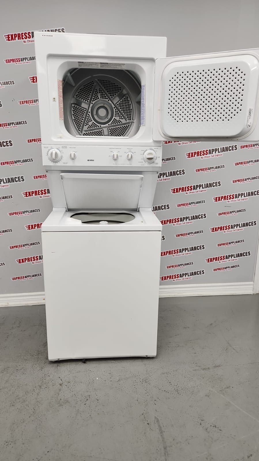 Used Kenmore Stackable Washer And Dryer 970C9781240 For Sale ️