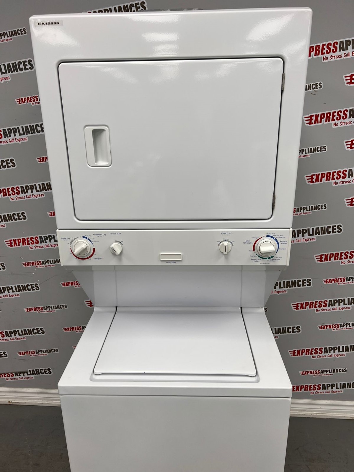 Used Frigidaire Stacked Washer And Dryer MEX731CAS2 For Sale ️ Express Appliances