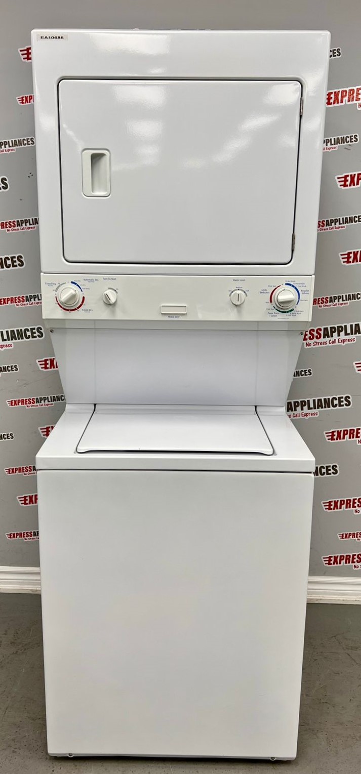 Used Frigidaire Stacked Washer And Dryer MEX731CAS2 For Sale ️
