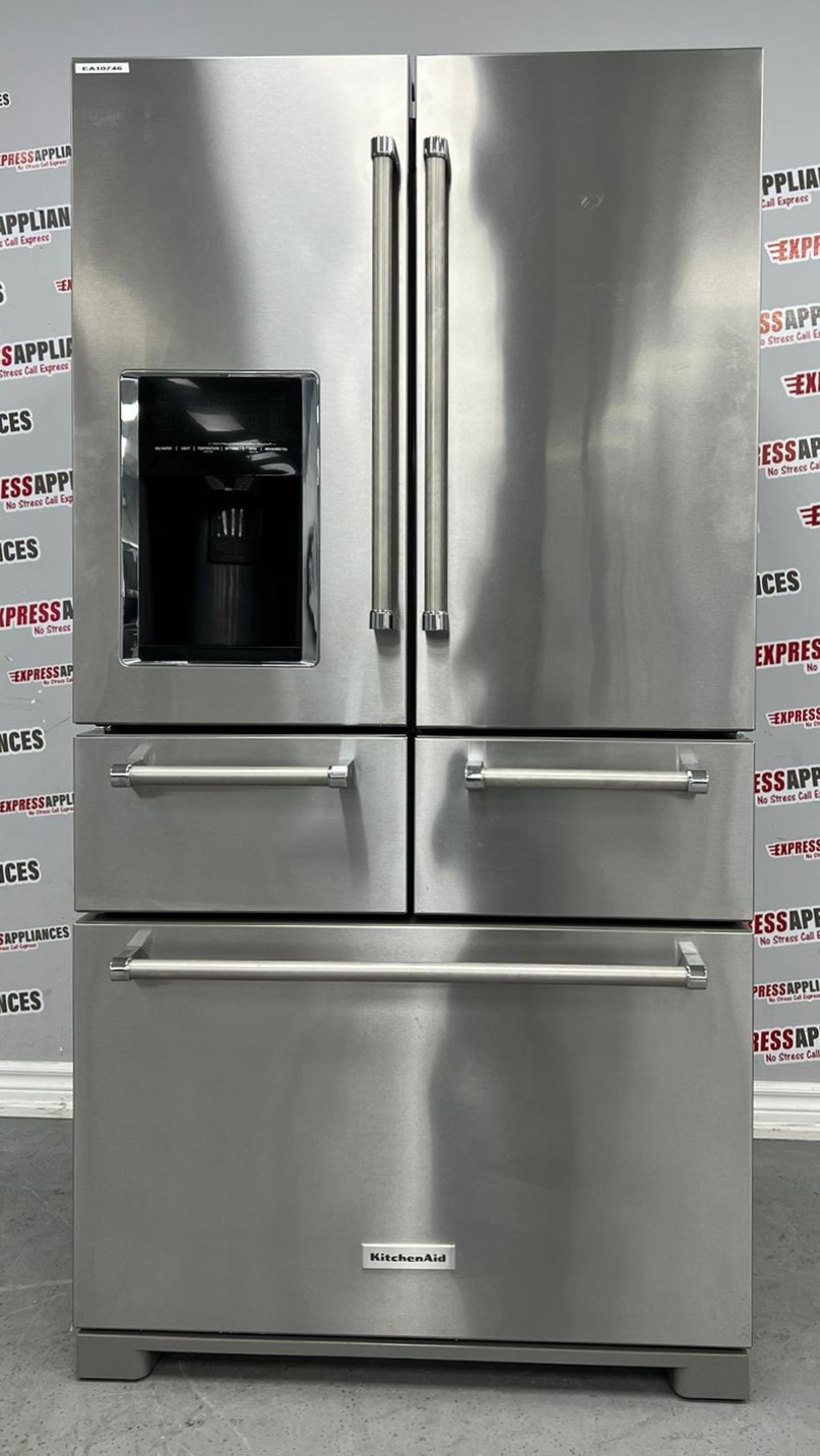 Used KitchenAid 36 Inch Fridge KRMF706ESS01 For Sale ️ Express Appliances