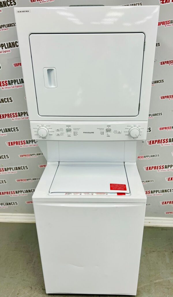 Used Frigidaire Stackable Washer And Dryer CFLE3900UW1 For Sale ️