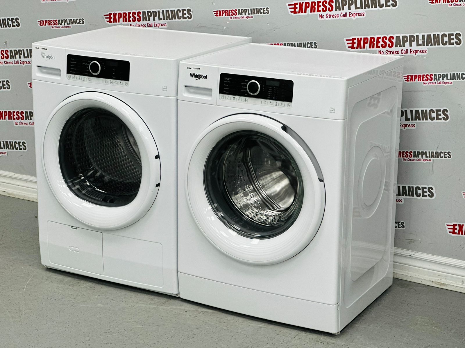 Used Whirlpool Washer And Dryer Set WFW3090JW0 YWHD3090GW0 For Sale ️