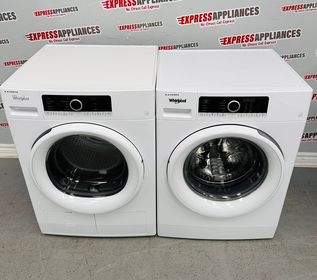 Used Whirlpool Washer And Dryer Set WFW3090JW0 YWHD3090GW0 For Sale ️