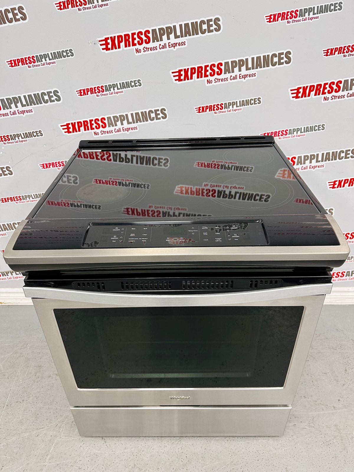 Used Whirlpool Electric Range YWEE510S0FS2 For Sale ️ Express Appliances