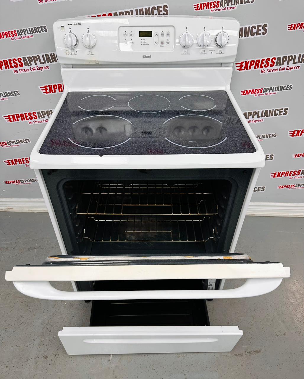 Used Kenmore Glass Top Stove 970689121 For Sale ️ Express Appliances