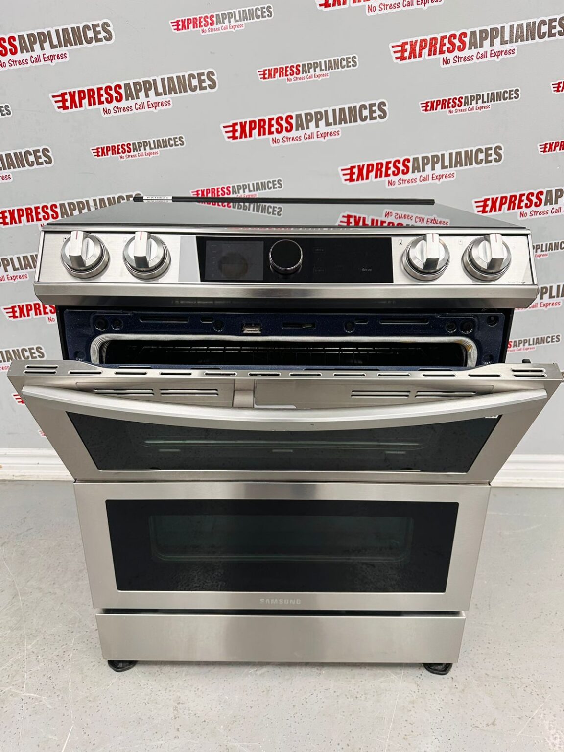 Used Samsung Double Oven Induction Range NE63T8951SS/AC For Sale ️
