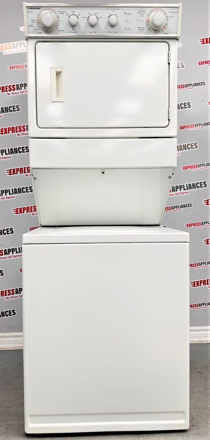 Used Whirlpool Stackable Washer And Dryer YLTE6234DQ0 For Sale ️