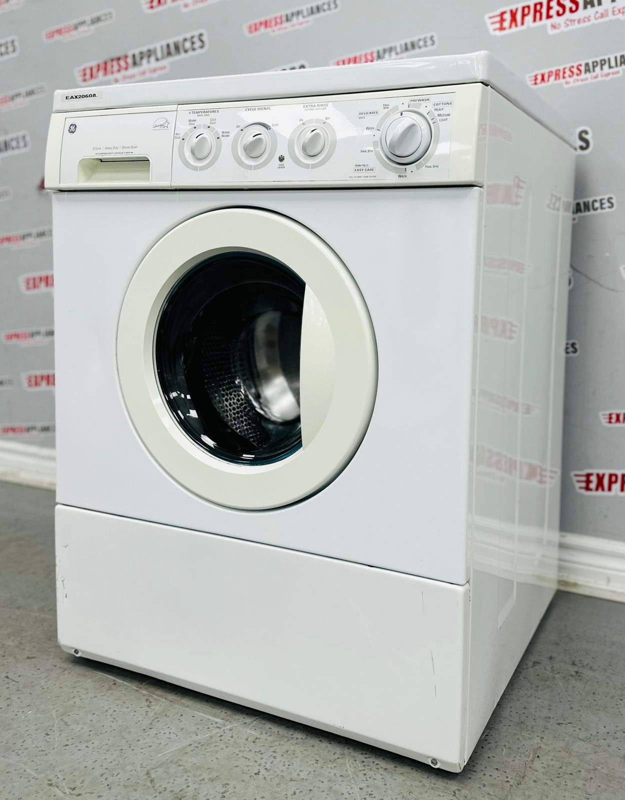 Used GE Front Load Washer WCXH208A1WW For Sale ️ Express Appliances