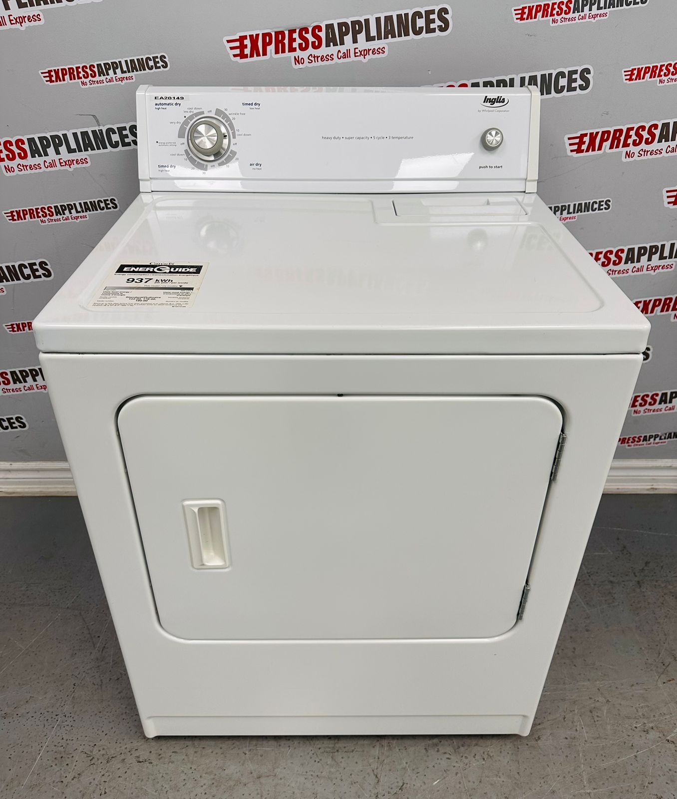 Used Inglis Dryer YIED4400VQ1 for Sale ️ Express Appliances