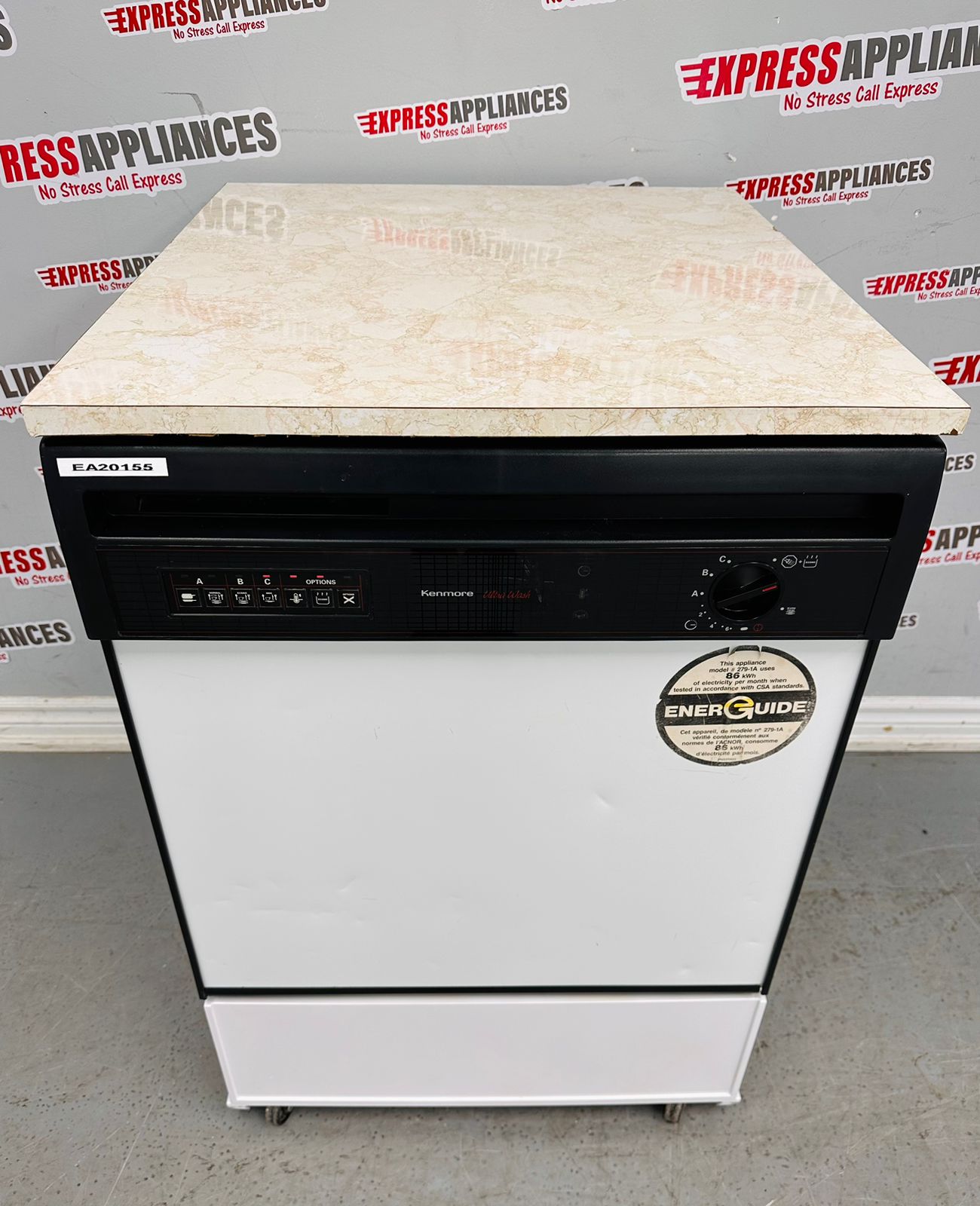 Used Kenmore Portable Dishwasher 110734610 For Sale ️ Express Appliances