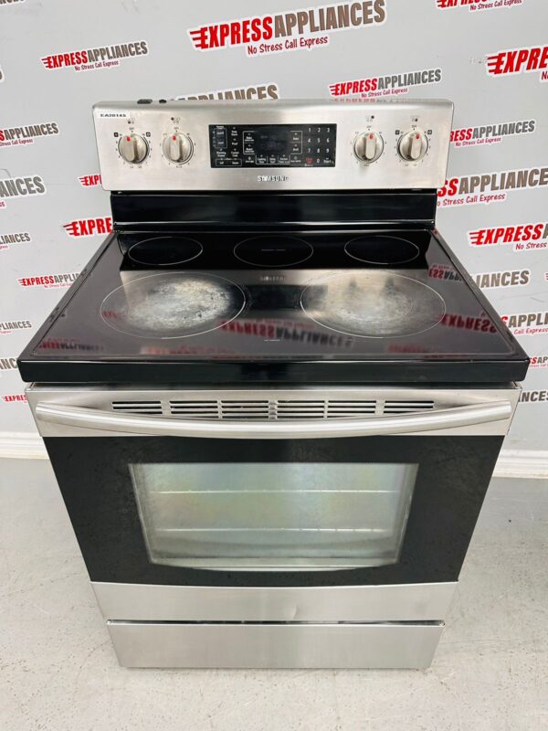 Used Samsung Glass Top Stove FER500WX/XAC For Sale ️ Express Appliances