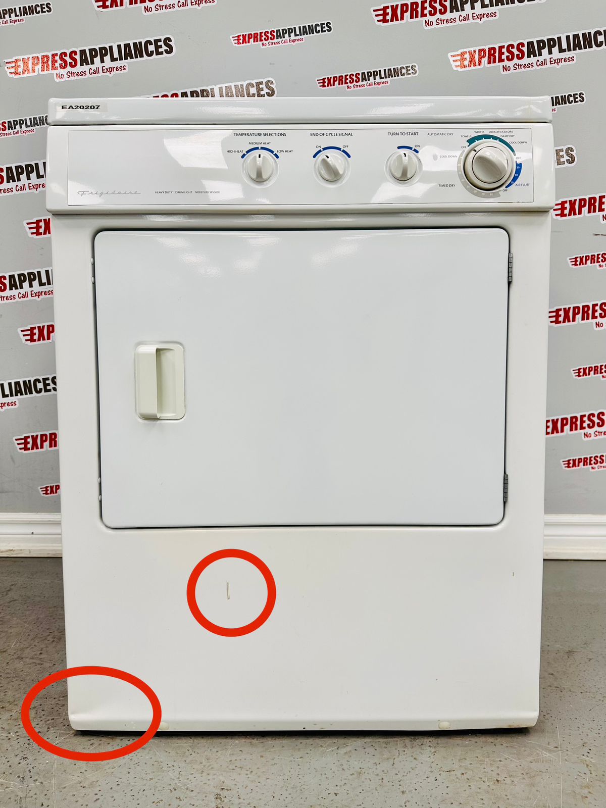 Used Frigidaire Dryer FEQ332CES0 For Sale ️ Express Appliances