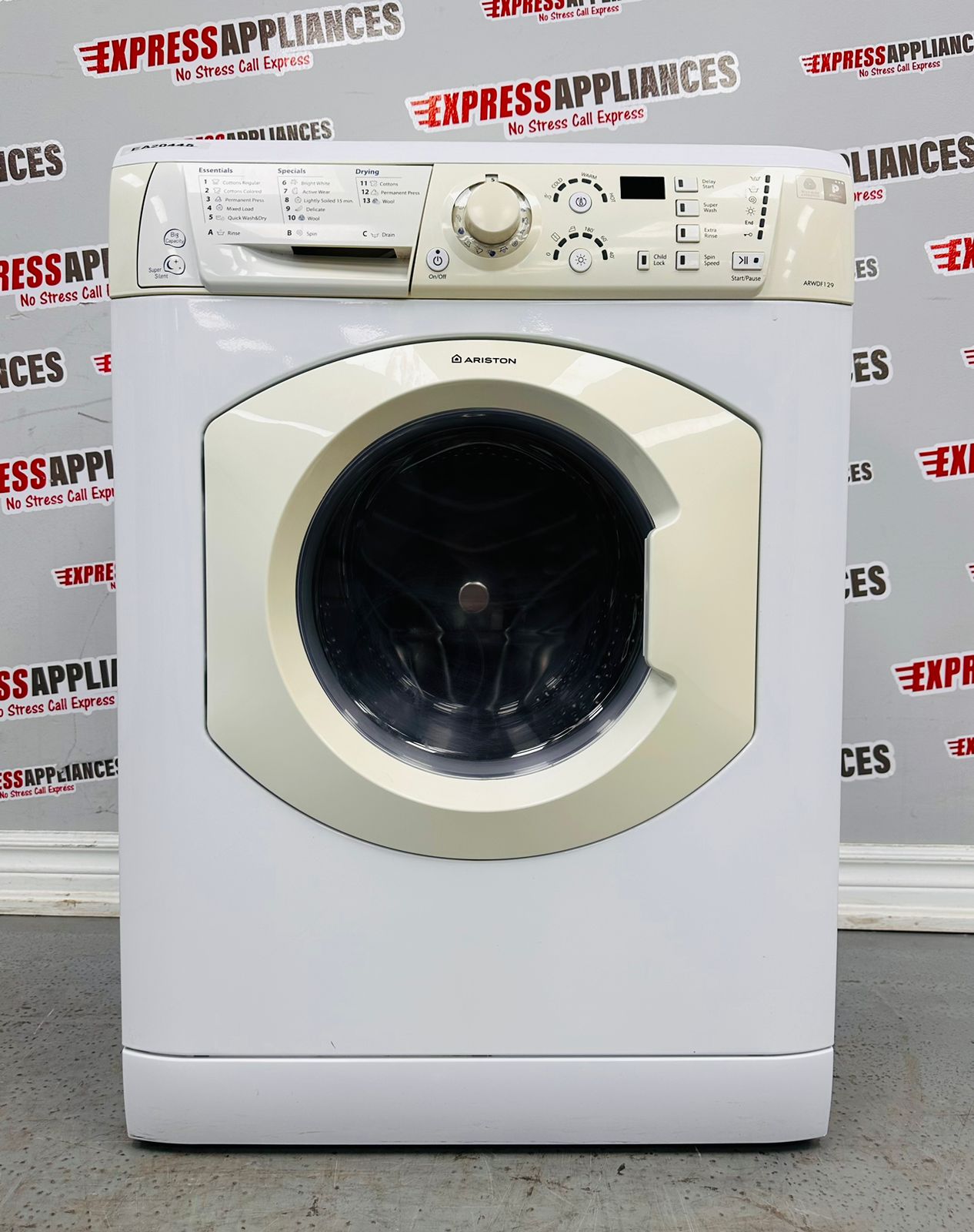Used ARISTON WASHER DRYER COMBO ARWDF129S For Sale ️ Express