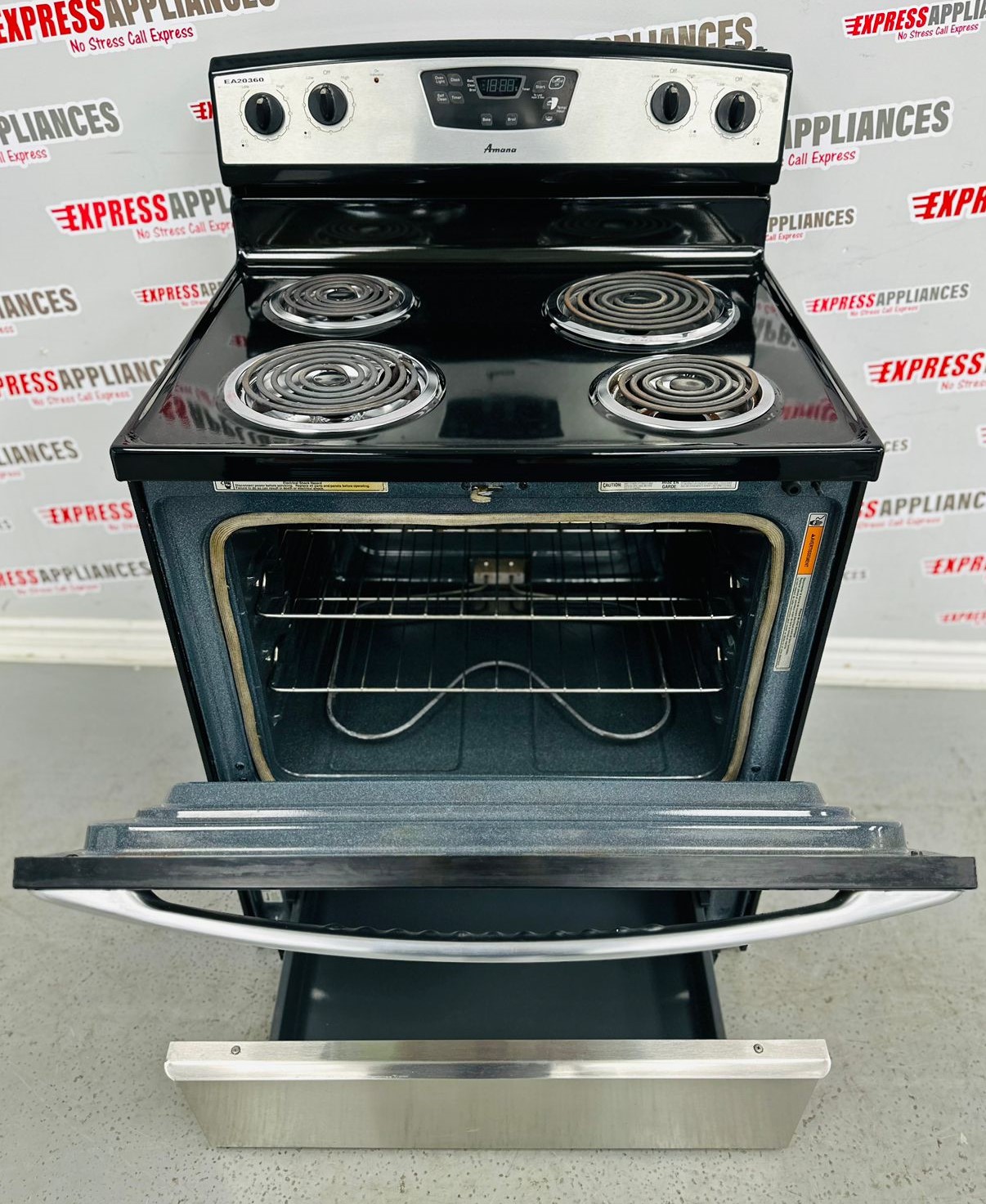 Amana Stove AER5522VCS0 For Sale ️ Express Appliances