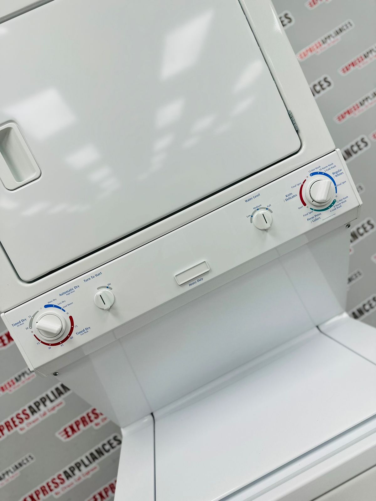 Used Frigidaire Stackable Washer And Dryer MEX731CAS3 For Sale ️