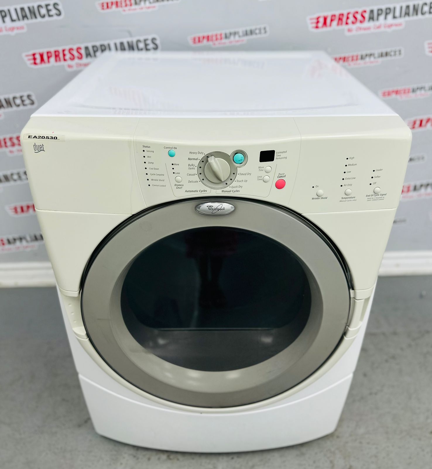 Used Whirlpool Dryer YGEW9250PW1 For Sale ️ Express Appliances