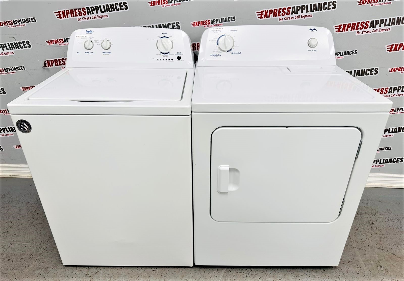 Used Inglis Washer and Dryer Set ITW4871FW2 YIED4671EW1 for Sale ️