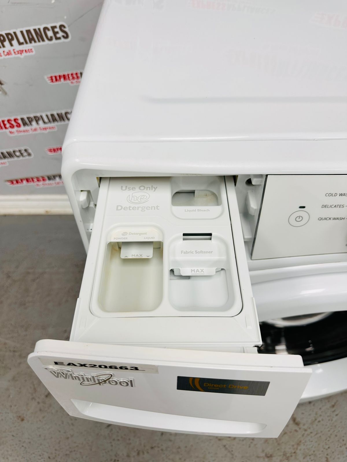 Used Whirlpool Front Load Washer WFW75HEFW0 For Sale ️ Express Appliances