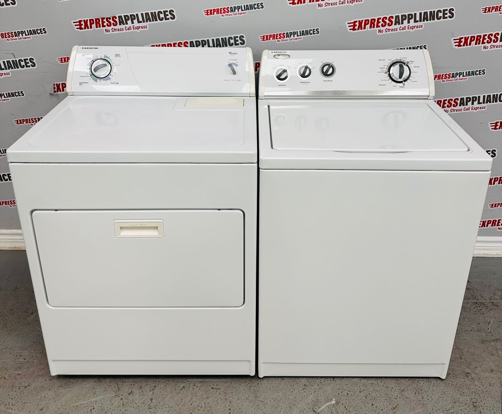Used Whirlpool Top Load Washer And Dryer Set For Sale ️ Express