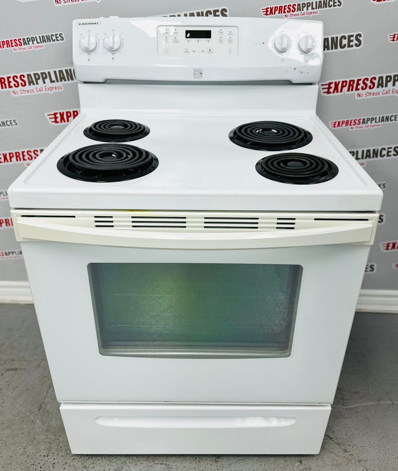 Used Kenmore Glass Top Stove 970C503520 For Sale ️ Express Appliances