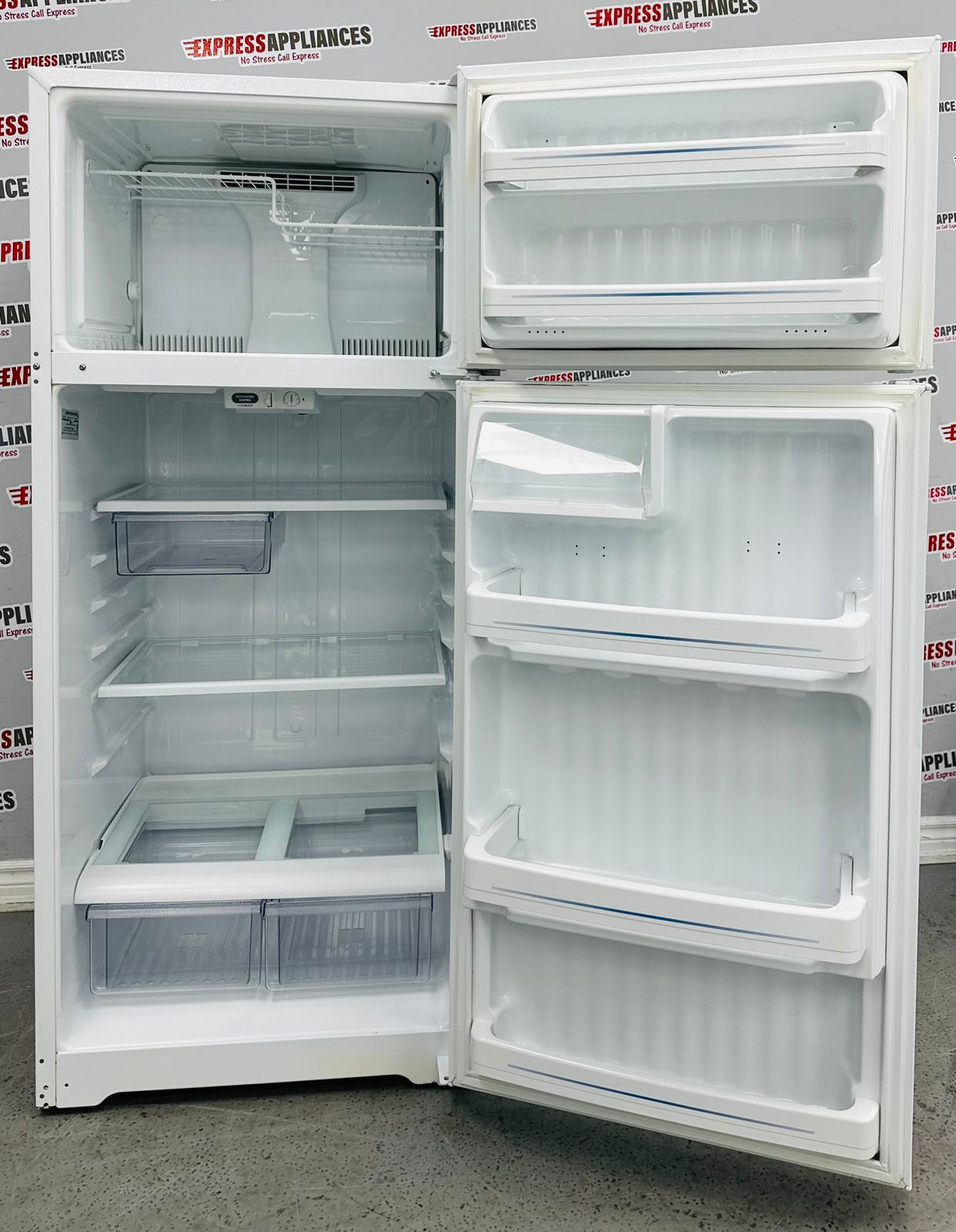 Used GE 28” Top Freezer Refrigerator GTS18RBSARWW For Sale ️ Express