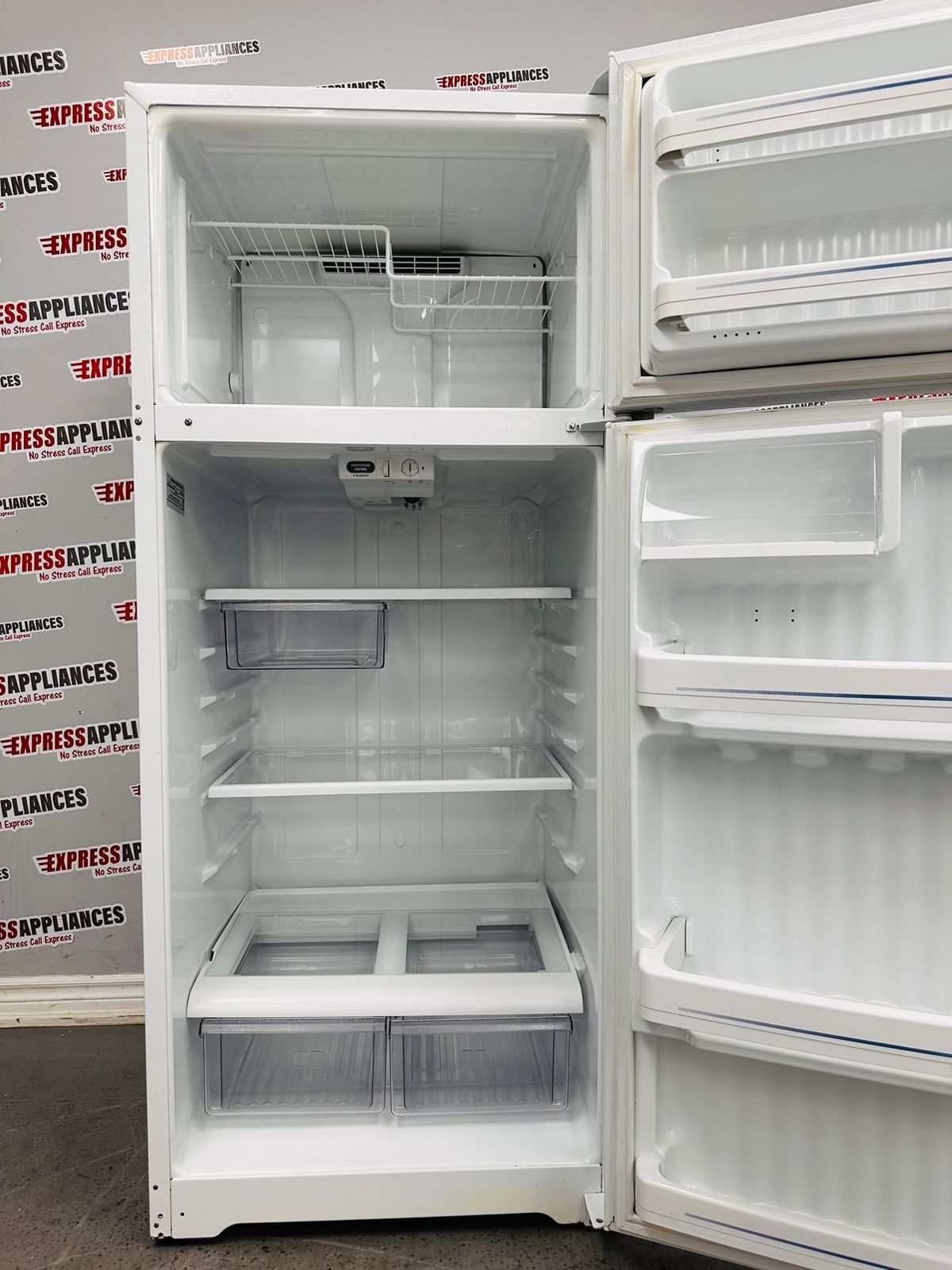 Used GE 28” Top Freezer Refrigerator GTS18RBSARWW For Sale ️ Express